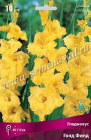 Гладиолус Крупноцветковый Голд Филд (10/12) 10 шт 