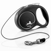 Рулетка Флекси Дизайн XS трос 3м на 8кг черная/33203/20/Евро