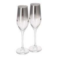 Набор фужеров для шампанского "селест серебряная дымка" 160мл (2шт) O0228 /12шт/LUMINARC