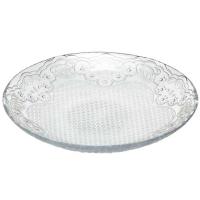 Блюдо круглое Лейси 300мм 10588SLB /12шт/Pasabahce  Блюдо круглое Лейси 300мм 10588SLB /12шт/Pasabahce
