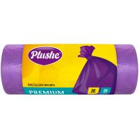 Мешки д/мусора 30л (30шт) 25*60см Premium 11мкм/48шт/Plushe