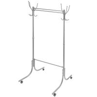 Вешалка гардеробная матовый серый ВГ90-6/МС 													