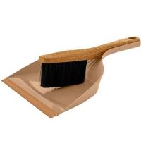 Щетка-сметка с совком Spin&Clean Wood с кромкой SC5516 /8шт/ПР