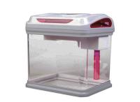 Аквариум куб полный комплект 4л(14*19*19см) белый/AQUARIUM 001