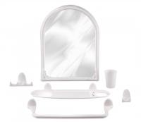 Набор для ванной комнаты 6 предметов Аква №1 