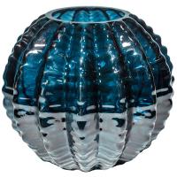 Ваза Кактус 1 h15см темн дым 074479