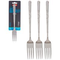 Набор вилок столовых ROMA (3шт) нерж. сталь 3мм 007374 /100шт/Mallony