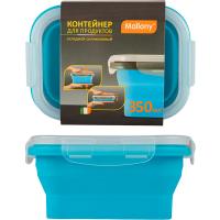 Контейнер Miglore 350мл складной силикон (5шт) с крышкой с заж.пласт микс 985877 /10шт/120шт/Mallony Контейнер Miglore 350мл складной силикон (5шт) с крышкой с заж.пласт микс 985877 /10шт/120шт/Mallony