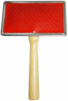 Щетка большая с металлическими зубьями 18*12см/Т9500/Евро Щетка большая с металлическими зубьями 18*12см/Т9500/Евро