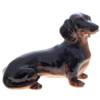 Собака Такса (черная) L33W17H26см 626384/F504