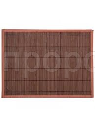 Салфетка сервировочная ВМ-05 бамбуковая темно-коричневый 312350 Салфетка сервировочная ВМ-05 бамбуковая темно-коричневый 312350