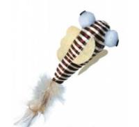 Игрушка для кошек Рыбка полосатая 9см   Игрушка для кошек Рыбка полосатая 9см