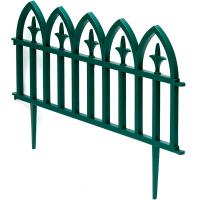 Забор. Кованый цветок 3м*30см 5-ти секционный зеленый Забор. Кованый цветок 3м*30см 5-ти секционный зеленый