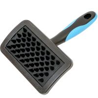 Щетка DeLIGHT резиновая средняя массажная длинный зуб 36836М (Б)/6/Пет Лайн Щетка DeLIGHT резиновая средняя массажная длинный зуб 36836М (Б)/6/Пет Лайн