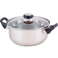 Кастрюля 2,8л стекл.крышка 20*19,5см нерж.сталь,одина.дно, ручки бакелит, BAK-S-03/8шт/985888 Кастрюля 2,8л стекл.крышка 20*19,5см нерж.сталь,одина.дно, ручки бакелит, BAK-S-03/8шт/985888