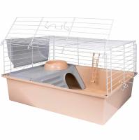 Клетка д/круп. грыз Дарэлл РОДЖЕР 60 №1 складная 58*40**34см беж/бел/41694/Дарэлл Клетка д/круп. грыз Дарэлл РОДЖЕР 60 №1 складная 58*40**34см беж/бел/41694/Дарэлл