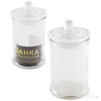Банка для сыпучих продуктов стеклянная с крышкой 0,4л BANCA  Банка для сыпучих продуктов стеклянная с крышкой 0,4л BANCA