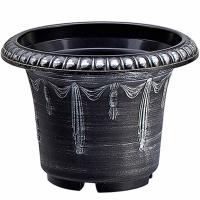 Кашпо Гобелен 34*25см серебро