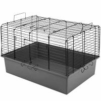 Клетка д/круп. грыз Дарэлл КРОЛИК 60 №2 складная 58*40*32,5см сер/черн/41612/Дарэлл Клетка д/круп. грыз Дарэлл КРОЛИК 60 №2 складная 58*40*32,5см сер/черн/41612/Дарэлл