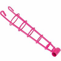 Кормушка д/грыз под морковку ЕВРО пластик рубиновая/3400/Дарэлл