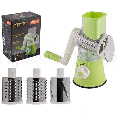 Мультитерка "BELLISSIMO" на вакуумной присоске (3 насадки Мультитерка "BELLISSIMO" на вакуумной присоске (3 насадки