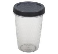 Емкость д/прод. 1л РОЛЛ графитовый М1475 /16шт/М-пласт 