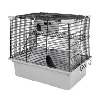 Клетка д/грыз ЭКО 2-х эт РИККИ 42*30*40см разборная светло-серая/43102/Дарэлл Клетка д/грыз ЭКО 2-х эт РИККИ 42*30*40см разборная светло-серая/43102/Дарэлл
