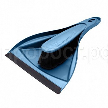 Щетка-сметка с совком Премиум индиго Щетка-сметка с совком Премиум индиго