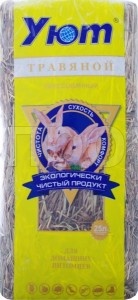 Наполнительдля грызунов Барсик уют Травяной 25л Наполнительдля грызунов Барсик уют Травяной 25л