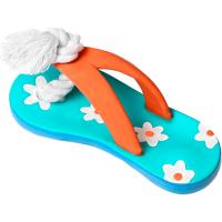 Игрушка с Тапок с веревкой из латекса 16см/12151175/Триол