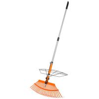 Грабли веерные с захватом телескоп. ручка 332041 /10шт/ Leonord