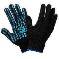 П228769 Перчатки хб люкс с ПВХ протектор 7,5 класс 5 нитей черный L /10шт/200шт/Ф П228769 Перчатки хб люкс с ПВХ протектор 7,5 класс 5 нитей черный L /10шт/200шт/Ф