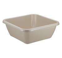 Таз 12л квадратный латте М2578 /-пласт