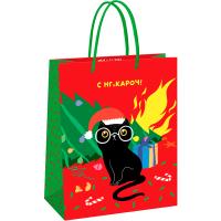 Пакет подарочный 26*32*12см "NY vibe"  глянц. ламинация MESHU/MS_61611/Рельеф Пакет подарочный 26*32*12см "NY vibe"  глянц. ламинация MESHU/MS_61611/Рельеф