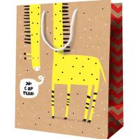 Пакет подарочный 11*14*6,5см "С ДР тебя" крафт MESHU/Рельеф Пакет подарочный 11*14*6,5см "С ДР тебя" крафт MESHU/Рельеф