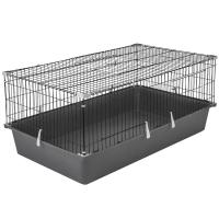 Клетка д/круп. грыз Дарэлл КРОЛИК100-2 2-х эт. складная 98*58*81см сер-черн/44101сер-черн/Дарэлл Клетка д/круп. грыз Дарэлл КРОЛИК100-2 2-х эт. складная 98*58*81см сер-черн/44101сер-черн/Дарэлл