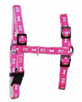 Шлейка капрон 1,0*20*35см цветная.двойная с тесьмой косточки /ТШ09/Евро