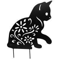 Стикер садовый Котенок 24*30см 109333