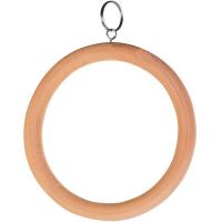 Игрушка д/птиц Качели-кольцо деревянные 13*20см ВА1025/Вестерн