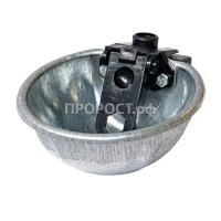 Ниппель поилка д/КРС метал.(круглая чаша) 2л/000785 Ниппель поилка д/КРС метал.(круглая чаша) 2л/000785