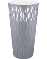 Кашпо Winds D 340мм/40 л с дренажной вставкой 18,7л утренний туман IG6522/4шт/ПР