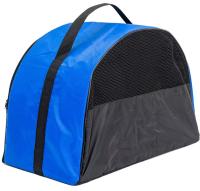 Сумка переноска ЧИП Полукруглая №4 нейлон с сетчатым окном 50*27*35см васильковая/9049вас/Дарэлл Сумка переноска ЧИП Полукруглая №4 нейлон с сетчатым окном 50*27*35см васильковая/9049вас/Дарэлл