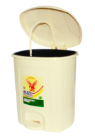 Ведро 11л для мусора с педалью слоновая кость 020211 Ведро 11л для мусора с педалью слоновая кость 020211