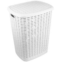 Корзина д/белья 50л 35*43*53см бежевый  Корзина д/белья 50л 35*43*53см бежевый
