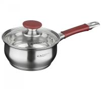 Ковш 1,5л "БЕРТА" с крышкой d-16 с ручкой