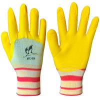 П234159 Перчатки п/э с волновым латексным покрытием полосатые 436 /12шт/АПИ П234159 Перчатки п/э с волновым латексным покрытием полосатые 436 /12шт/АПИ