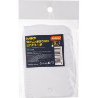 Набор шпателей кондитерских (3шт) полипропилен 107695 /600шт/ Mallony Набор шпателей кондитерских (3шт) полипропилен 107695 /600шт/ Mallony