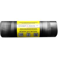 Мешки д/мусора 180л (10шт) ПВД Companion прочные 45мкм 90*115см /16шт/ Мешки д/мусора 180л (10шт) ПВД Companion прочные 45мкм 90*115см /16шт/