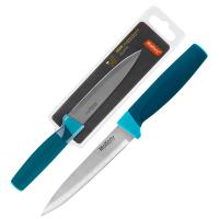 Нож универсальный VELUTTO 12см нерж. сталь с рукояткой софт-тач 005526 /шт/ Mallony Нож универсальный VELUTTO 12см нерж. сталь с рукояткой софт-тач 005526 /шт/ Mallony