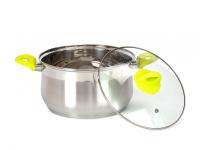 Кастрюля с крышкой GLORY 6л Кастрюля с крышкой GLORY 6л